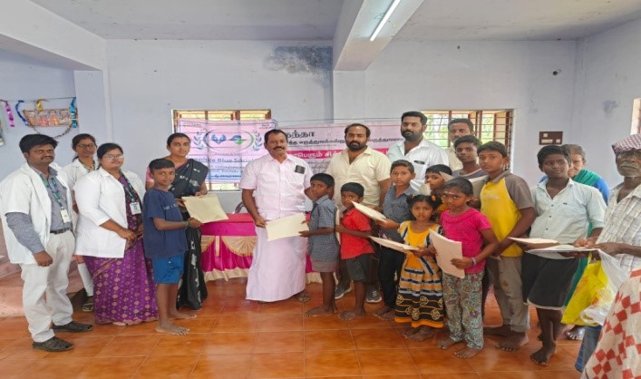 Stationery Distribution at Annanagar