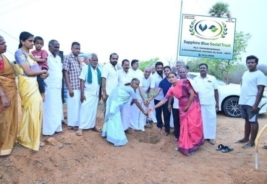 Tree Plantation at Unjapalayam